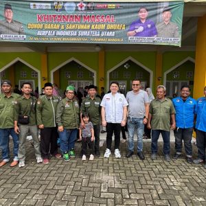 KNPI Sumut dan REMPALA Gelar Bakti Sosial Sunat Massal, Layani Ratusan Peserta