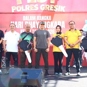 Bhayangkara Fest 2026 Turut Meriahkan HUT Bhayangkara ke-80, Polres Gresik Pererat Kebersamaan dengan Masyarakat