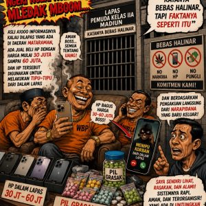 AMI Desak Investigasi Dugaan Jual Beli Ponsel Ilegal di Lapas Kelas II Madiun, Minta Aparat Usut Tuntas