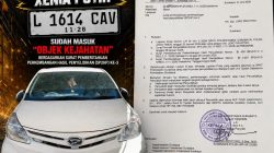 AWAS PIDANA JANGAN BELI ATAU TERIMA GADAI!!! Xenia Putih Nopol L 1614 CAV Sudah Masuk “Objek Kejahatan”, Siap-siap Disita Paksa