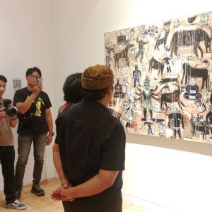 Santrian Art Gallery Gelar Pameran Tunggal ” Kacatri” Karya Made Wiradana
