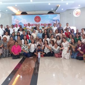 Pererat Persaudaraan, Kebaktian Padang Anak Kuta Pernantin Medan dan Sekitarnya Berlangsung Khidmat di Hairos Water Park