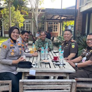 Sinergitas Tiga Pilar Semakin Solid, Kapolres Semarang Perkuat Koordinasi Bersama TNI dan Kejaksaan