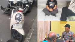 Mobil Xenia Oleng di Kintamani, Libatkan Empat Kendaraan, Pengendara Scoopy Luka Ringan