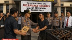 Dugaan Tangkap Lepas Warnai Kasus Pencurian Besi di Mojokerto, Isu Uang Tebusan Ratusan Juta Jadi Sorotan