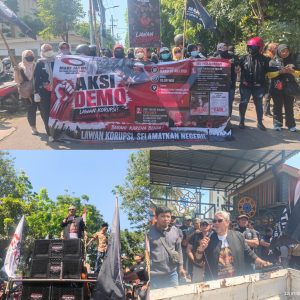 MAKI Jatim dan GEMPAR Gelar Aksi Damai, Dorong Transparansi Proyek APBD dan Pengadaan BPBD Jawa Timur