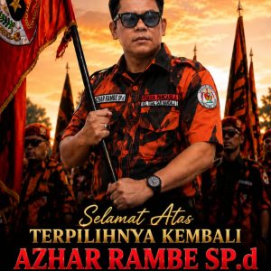 Ranting Pemuda Pancasila Tegal Sari Mandala I Dipimpin Kembali Oleh Azhar Rambe, S.Pd Secara Aklamasi