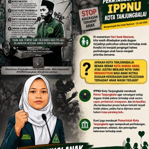 Hari Anak Nasional, IPNU-IPPNU Tanjungbalai Tuntut Perlindungan Korban dan Usut Tuntas Kasus