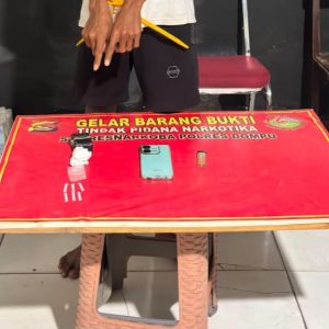 Pria Pengangguran Yang Edarkan Coba-Coba di Manggelewa di Libas Tim Opsnal Polres Dompu