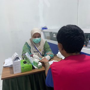 Cegah Potensi Penyakit dan Optimalkan Pembinaan, Lapas Batang Gandeng Puskesmas Batang 3 Gelar Pemeriksaan Kesehatan Warga Binaan
