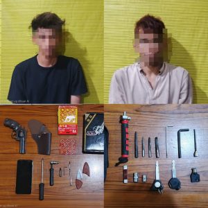 Polsek Genteng Amankan Dua Sepupu Spesialis Motor Parkir Warkop
