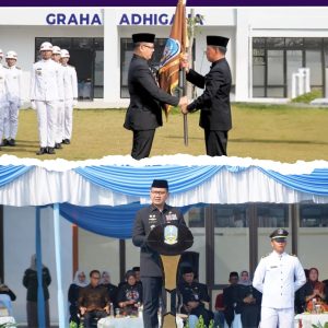 Aries Agung Paewai Kukuhkan Muhadi Prayitno sebagai Kepala SMAN 2 Taruna Pamong Praja Jatim, Dorong Penguatan Karakter dan Prestasi