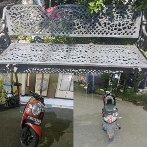 Polsek Gubeng Surabaya Amankan Pelaku Pencurian Kursi Taman Milik Pemkot