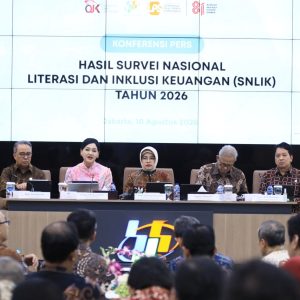 Indeks Literasi Keuangan 69,57 persen dan Inklusi 93,61 persen, Hasil SNLIK 2026 melampaui target RPJMN