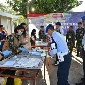 Satgas P4GN TNI AU Sosialisasi Cegah Narkoba di Lanud I Gusti Ngurah Rai