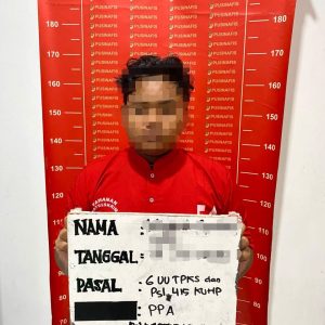 Polrestabes Surabaya Mengamankan Pemuda Diduga Lakukan Kekerasan Seksual terhadap Remaja Disabilitas