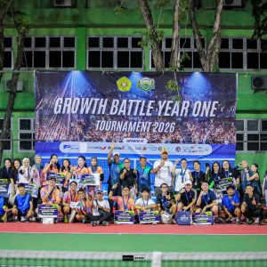 ICONNET Jatim Dukung Growth Battle – Year One Tennis Tournament 2026, Perkuat Ekosistem Komunitas Olahraga