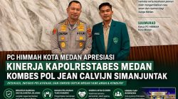 PC HIMMAH Kota Medan Apresiasi Kinerja Kapolrestabes Medan Kombes Pol Jean Calvijn Simanjuntak