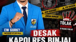 EW Gurky Desak Polres Binjai Ungkap Kasus Penyerangan di Loket Tugu