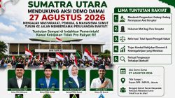 Poros Pelajar Sumut Dukung Aksi Nasional, Desak RUU Perampasan Aset dan Hukuman Tegas bagi Koruptor
