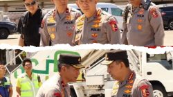 Wakapolda Bali Sambut Kapolri di Base Ops Ngurah Rai, Pengamanan Kunjungan Presiden ke Jembrana Diperketat
