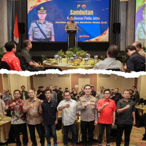 Ngopi Bareng Awak Media, Polda Jatim Perkuat Kemitraan dan Komunikasi