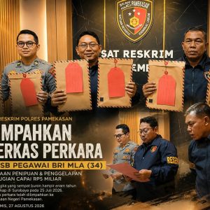 Eks Pegawai BRI Jadi Tersangka Penipuan Rp5 Miliar, Berkas Perkara Dilimpahkan ke Kejari Pamekasan