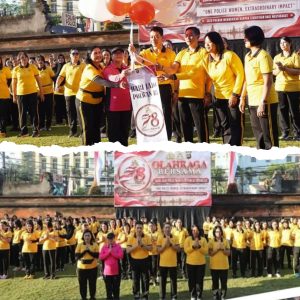 Semarak Hari Jadi ke-78 Polwan RI, Polda Bali Gelar Olahraga Bersama Perkuat Sinergi Polwan dan Prajurit Wanita TNI