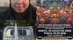 Tumpeng Jagad Nusantara Setinggi 1 Meter Karya Bendum MAKI Jatim Meriahkan Kirab Tumpeng Budaya di Gresik