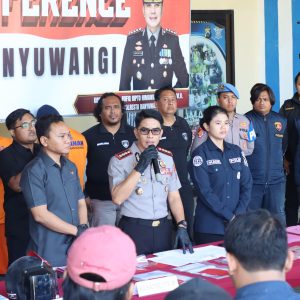 Polresta Banyuwangi Ungkap Pencurian Pecah Kaca Mobil, Dua Tersangka Pernah Beraksi di Malaysia