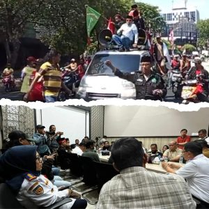 Jukir Blokade Jalan Walikota Mustajab Depan Balai Kota Surabaya, Minta Bertemu Langsung Wali Kota Eri Cahyadi
