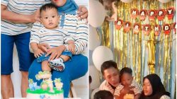 Perayaan Ulang Tahun Cucu Bapak Heri dari jurnalis Media Nusantara Jaya News, Aldo Zahir Pratama Genap Berusia 1 Tahun