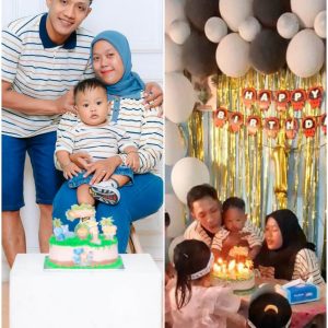 Perayaan Ulang Tahun Cucu Bapak Heri dari jurnalis Media Nusantara Jaya News, Aldo Zahir Pratama Genap Berusia 1 Tahun