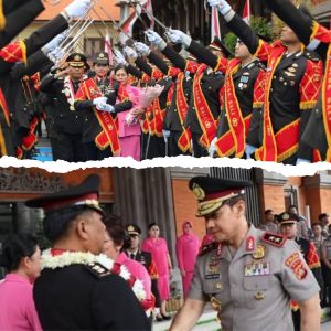 Haru Warnai Tradisi Pedang Pora Polda Bali, Kapolda Daniel Adityajaya Lepas Wisudawan dengan Obor Estafet Pengabdian