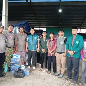 PW IPA SUMUT BERSAMA PD IPA KABUPATEN KARO SALURKAN DONASI BAGI MASYARAKAT TERDAMPAK ERUPSI GUNUNG SINABUNG