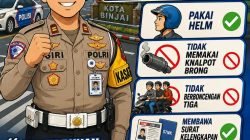 Satlantas Polres Binjai Himbau Masyarakat Taat Berlalu Lintas Untuk Ciptakan Keamanan Dan Ketertiban Di Jalan Raya