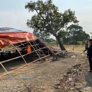 Polres Gresik Gerak Cepat Cek Aduan Dugaan Arena Sabung Ayam di Menganti, Fasilitas Langsung Dimusnahkan