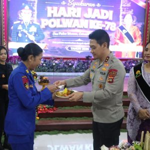 Polda Bali Gelar Syukuran HUT Polwan ke-78