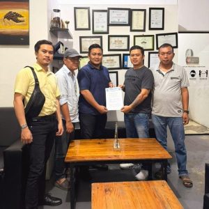 LAN Sumut Serahkan SK Kepengurusan Dairi, Perkuat Gerakan Perangi Narkotika