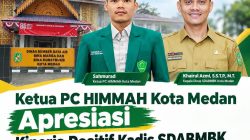 Ketua PC HIMMAH Kota Medan Sahmurad Apresiasi Kinerja Positif Kadis SDABMBK Medan Khairul Azmi