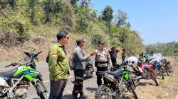 Polres Malang Gencarkan Deteksi Dini Karhutla, Sisir Area BKPH Sengguruh di Bantur