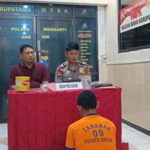 Polsek Menganti Ungkap Pencurian Rp 40 Juta di Toko Bangunan, Residivis Dibekuk di Lakarsantri