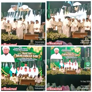 Keluarga Besar Kades Tengket Gelar Peringatan Maulid Nabi, Hadirkan K.H.R. Achamad Azaim Ibrohimy