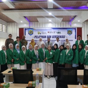 FDK UIN Sumatera Utara Perkuat Kompetensi Mahasiswa melalui Pelatihan dan Sertifikasi