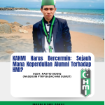 KAHMI Harus Bercermin: Sejauh Mana Kepedulian Alumni Terhadap HMI?