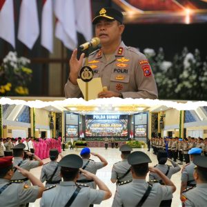 Kapolda Sumut Lantik Sejumlah Pejabat Baru, Tekankan Profesionalisme dan Responsivitas