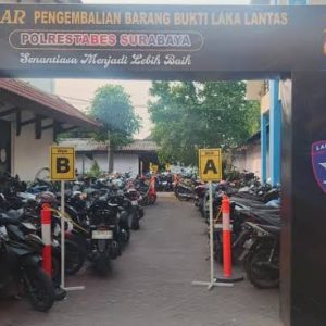 Di Tengah Musibah, Polisi Hadir Membantu: Terima Kasih Satlantas Polrestabes Surabaya, Motor Kembali Tanpa Biaya