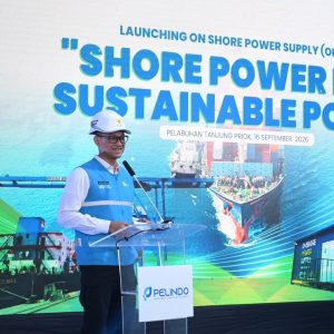 Jelang Hari Kesaktian Pancasila, PLN dan Pelindo Perkuat Elektrifikasi Maritim Menuju Green Port, Resmikan Onshore Power Supply 1 MVA di Tanjung Priok