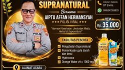 Woro-woro Harmoni Kesehatan” Polisi Viral Aiptu Affan Hermansyah Gelar Safari Pengobatan Alternatif Supranatural di Surabaya