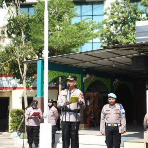 Peringati Hari Lalu Lintas Ke-71, Polres Tanjung Perak Tekankan Pelayanan Humanis Berbasis Data